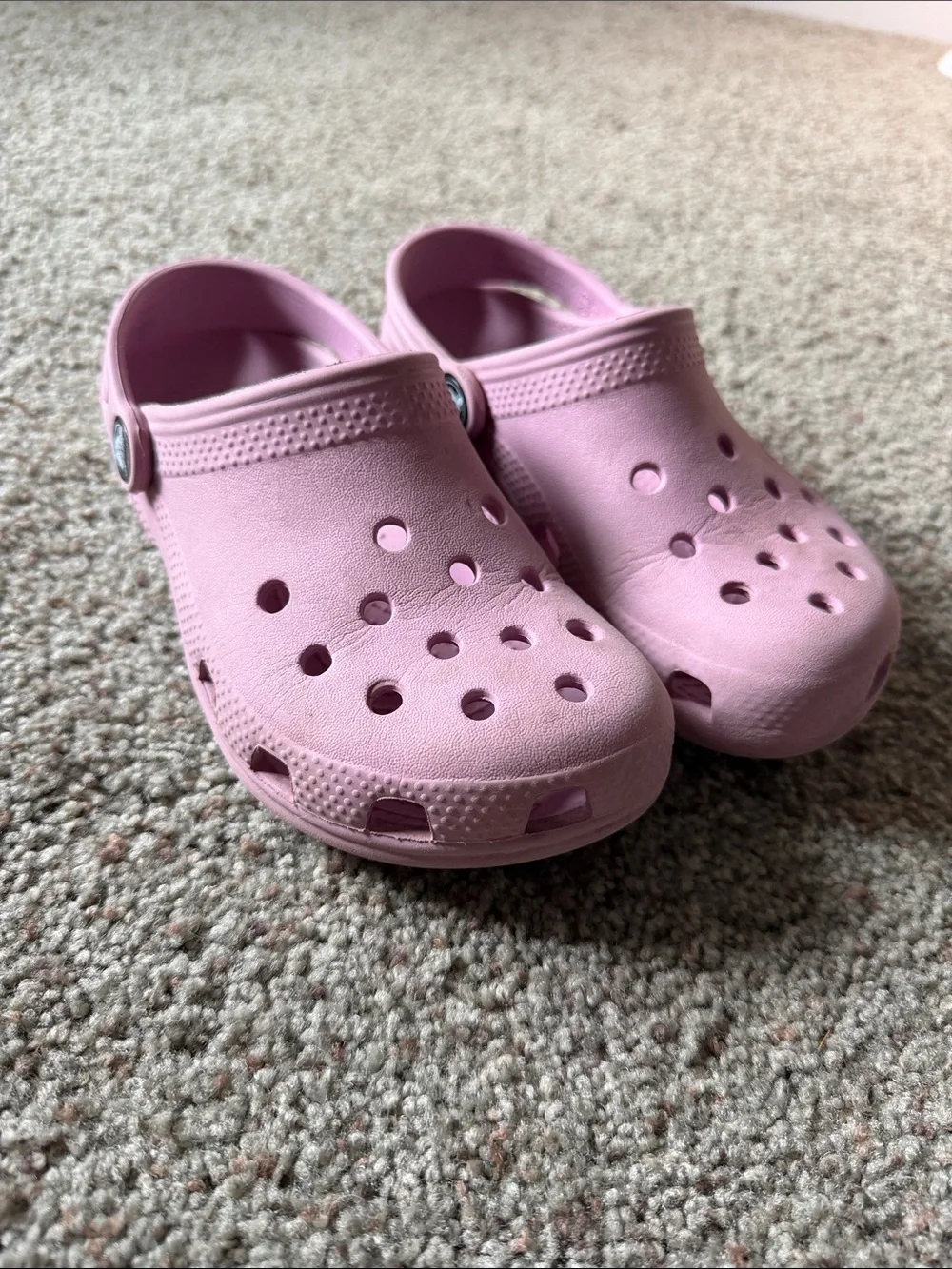 CROCS Kids Classic Clog in Light Pink